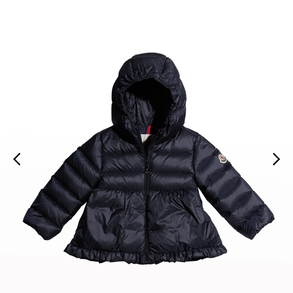 Moncler 18m navy blue coat